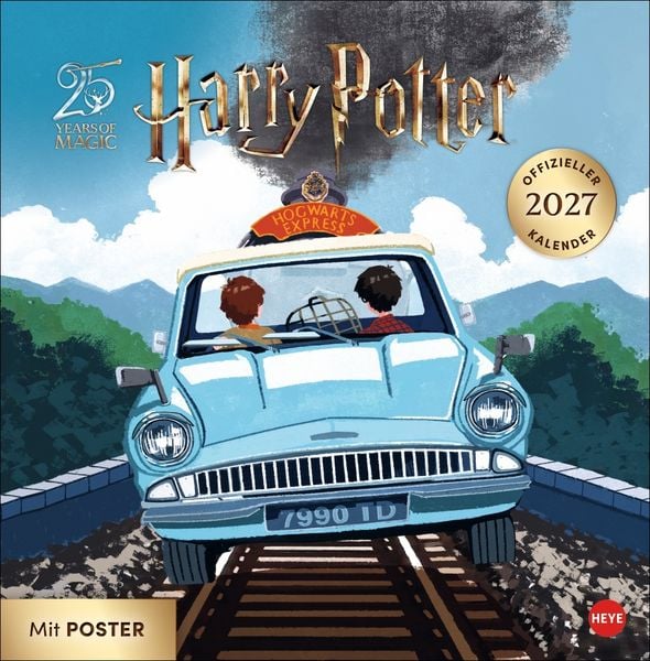 Produktbild: Harry Potter Broschurkalender 2027