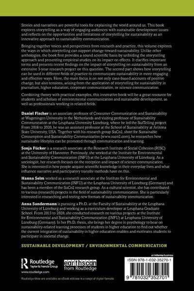 Produktbild: Narrating Sustainability through Storytelling