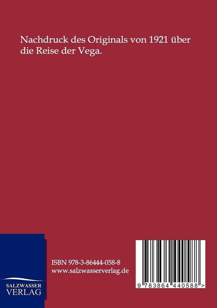 Produktbild: Die Umsegelung Asiens und Europas mit der Vega
