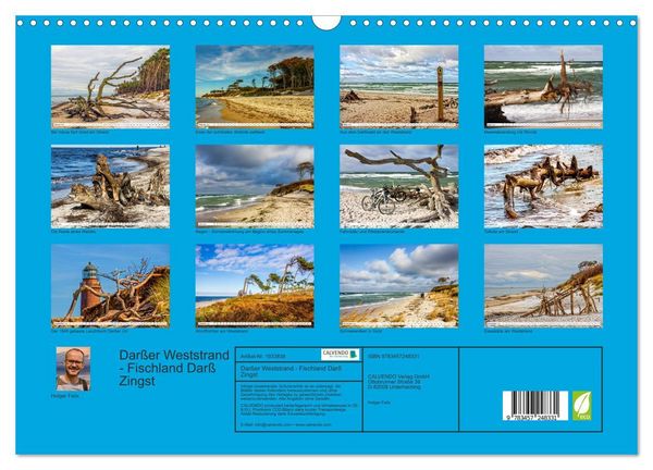 Produktbild: Dar&szlig;er Weststrand - Fischland Dar&szlig; Zingst (Wandkalender 2026 DIN A3 quer), CALVENDO Monatskalender