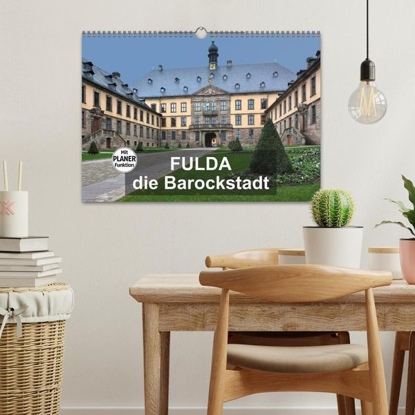Fulda - die Barockstadt (Wandkalender 2025 DIN A3 quer), CALVENDO Monatskalender