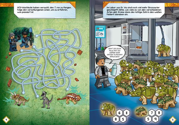 Produktbild: LEGO&reg; Jurassic World&trade; &ndash; Abenteuer im Dinosaurierpark