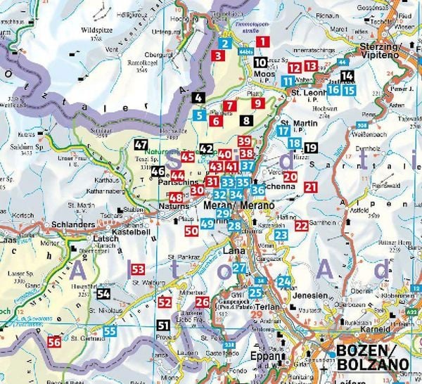 Produktbild: ROTHER Wanderf&uuml;hrer Rund um Meran