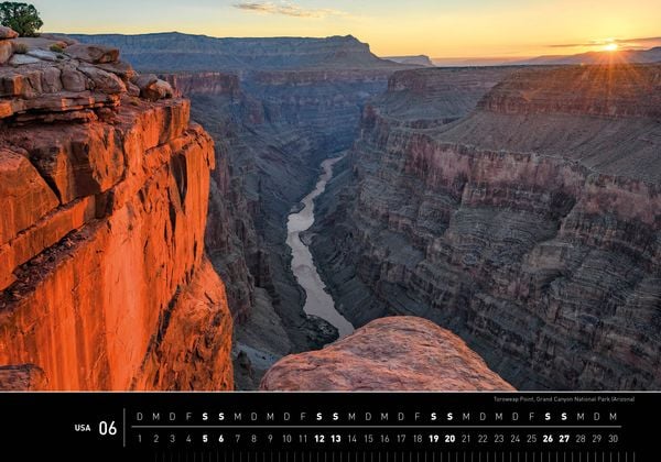Produktbild: USA - Premiumkalender 2027