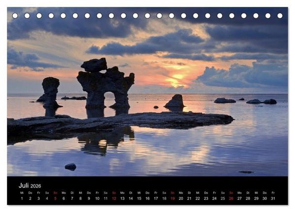 Produktbild: S&uuml;dschweden (Tischkalender 2026 DIN A5 quer), CALVENDO Monatskalender