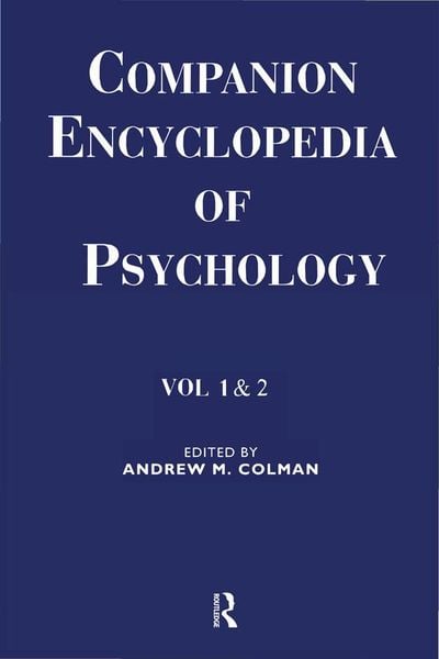 Produktbild: Companion Encyclopedia of Psychology
