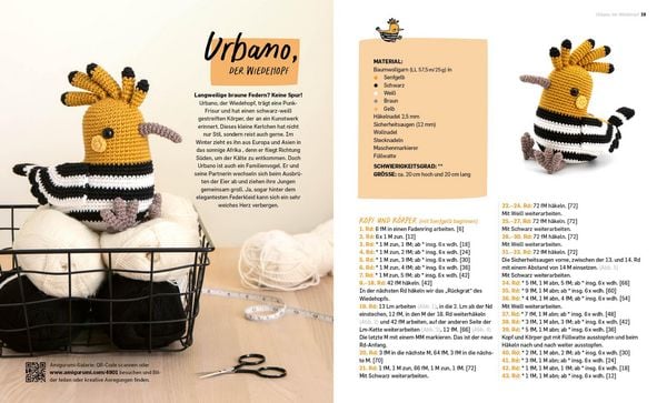 Produktbild: Alle meine Federfreunde: Kunterbunte Amigurumis h&auml;keln | Flamingo, Pfau, Papageientaucher und andere s&uuml;&szlig;e V&ouml;gel