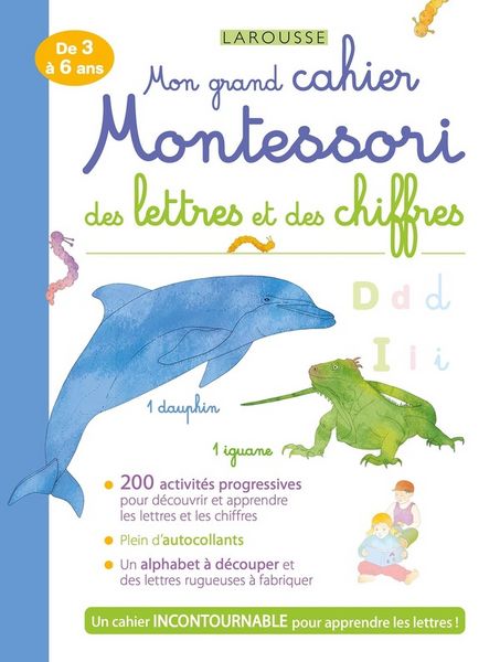 Produktbild: Mon grand cahier Montessori des lettres et des chiffres
