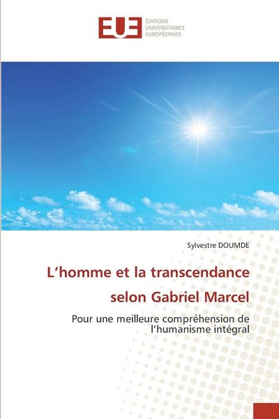 Produktbild: L'homme et la transcendance selon Gabriel Marcel