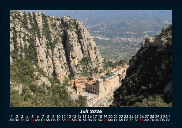 Produktbild: Spanien 2026 Fotokalender DIN A5