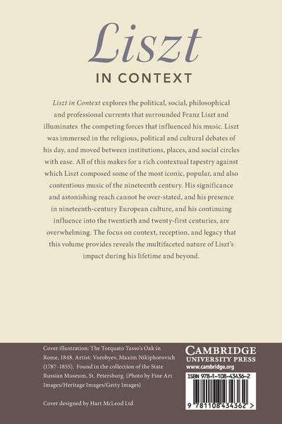 Produktbild: Liszt in Context
