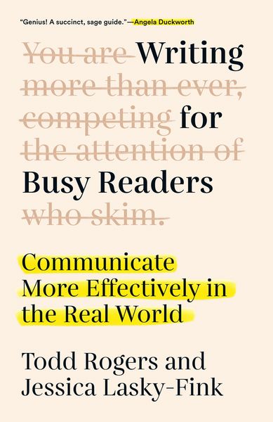 Produktbild: Writing for Busy Readers