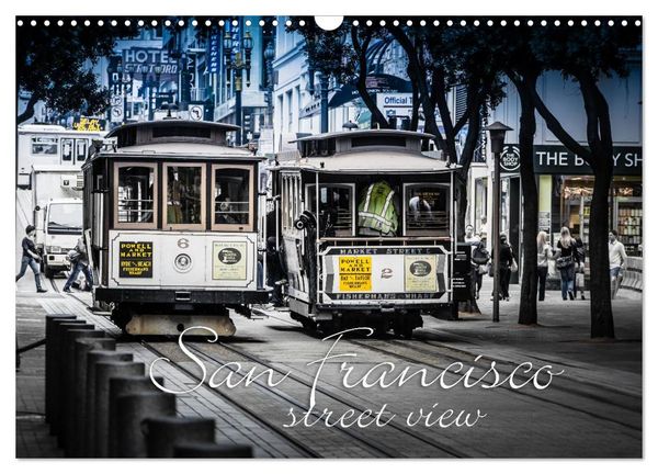 Produktbild: San Francisco - street view (Wandkalender 2026 DIN A3 quer), CALVENDO Monatskalender