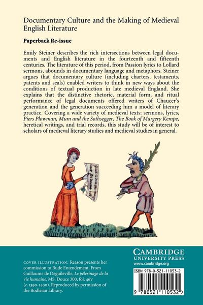 Produktbild: Documentary Culture and the Making of Medieval English Literature