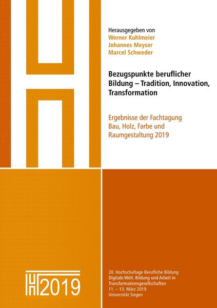 Produktbild: Bezugspunkte beruflicher Bildung - Tradition, Innovation, Transformation