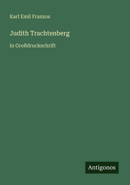 Produktbild: Judith Trachtenberg