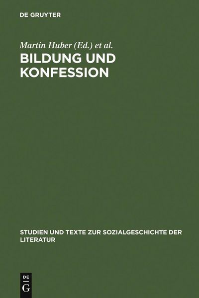 Produktbild: Bildung und Konfession