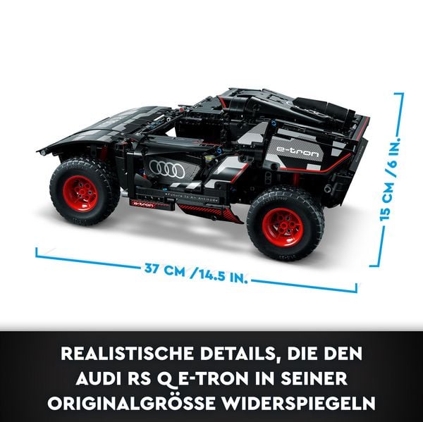 Produktbild: LEGO Technic 42160 Audi RS Q e-tron, ferngesteuertes RC-Auto-Spielzeug
