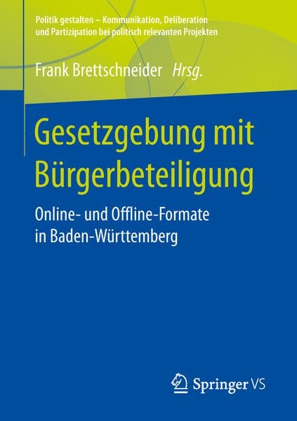 Produktbild: Gesetzgebung mit B&uuml;rgerbeteiligung