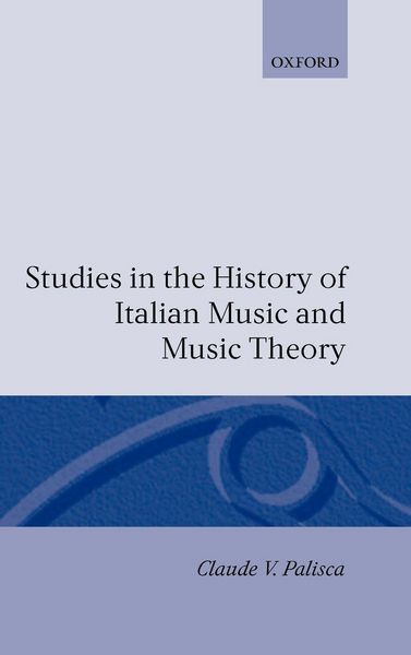 Produktbild: Studies in the History of Italian Music and Music Theory