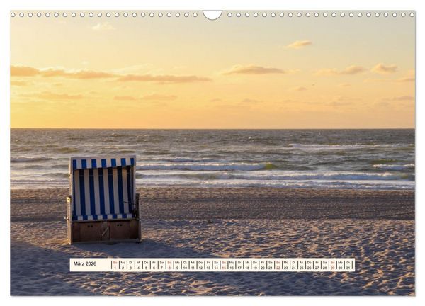 Produktbild: Faszination Sylt (Wandkalender 2026 DIN A3 quer), CALVENDO Monatskalender