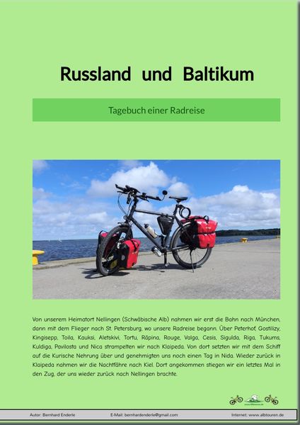 Russland und Baltikum, Taschenbuch von Bernhard Enderle, Tredition, 9783347796515