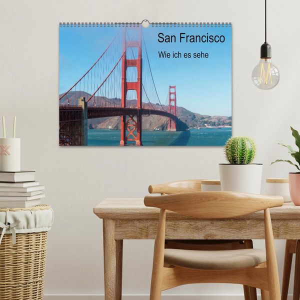 Produktbild: San Francisco - Wie ich es sehe (Wandkalender 2026 DIN A3 quer), CALVENDO Monatskalender