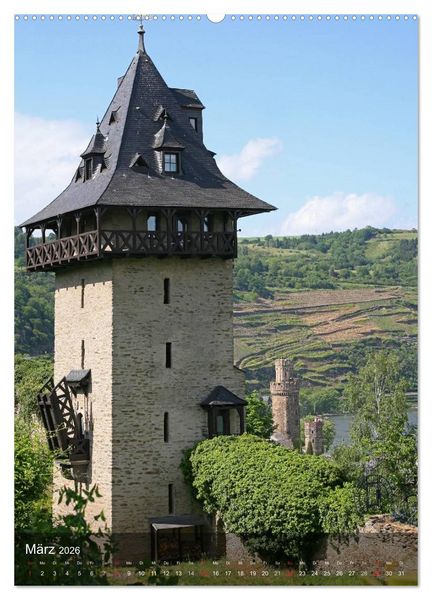 Produktbild: Oberwesel am Rhein (Wandkalender 2026 DIN A2 hoch), CALVENDO Monatskalender