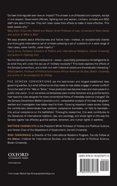 Produktbild: Do the Geneva Conventions Matter?