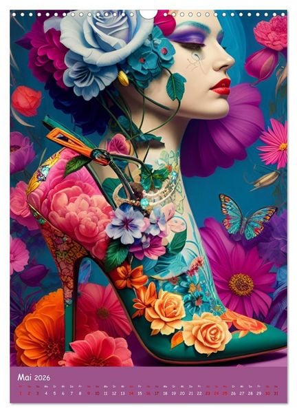 Produktbild: HighHeelArt (Wandkalender 2026 DIN A3 hoch), CALVENDO Monatskalender