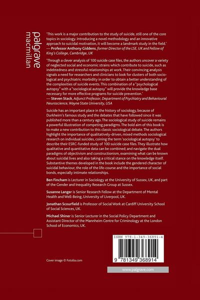Produktbild: Understanding Suicide