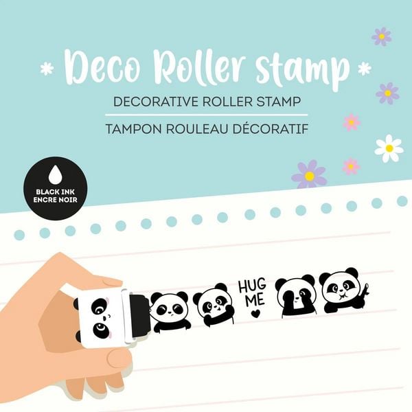 Produktbild: Legami Drehstempel - Panda - Schwarz
