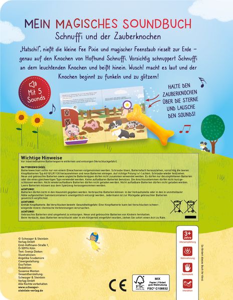 Produktbild: Mein magisches Soundbuch: Schnuffi und der Zauberknochen