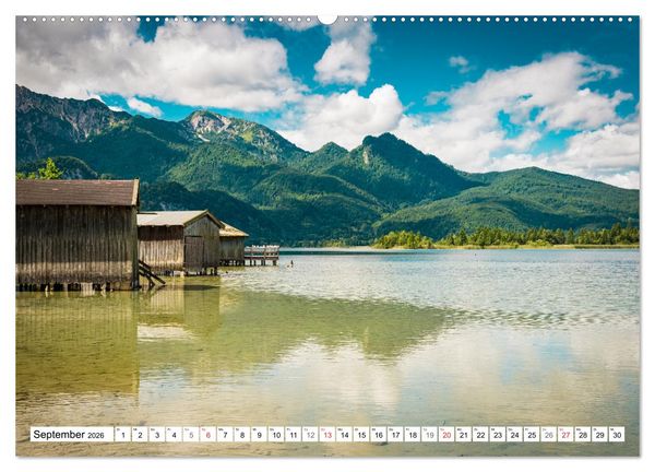 Produktbild: Ein Sommer in den Bayerischen Alpen (Wandkalender 2026 DIN A2 quer), CALVENDO Monatskalender