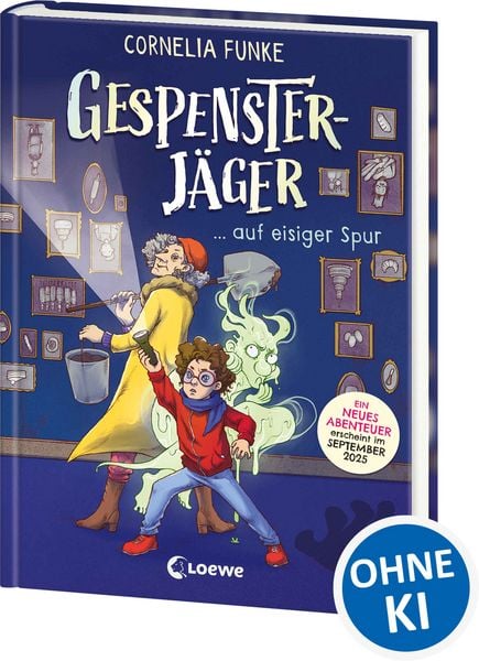 Gespensterjäger auf eisiger Spur (Band 1) - Mit 8 neu illustrierten Farbseiten, Gebundene Ausgabe von Cornelia Funke, Loewe, 9783743222397