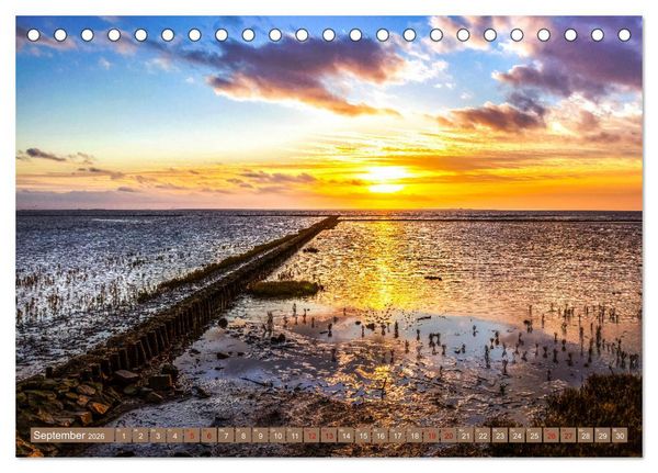 Produktbild: Greetsiel und Umzu (Tischkalender 2026 DIN A5 quer), CALVENDO Monatskalender