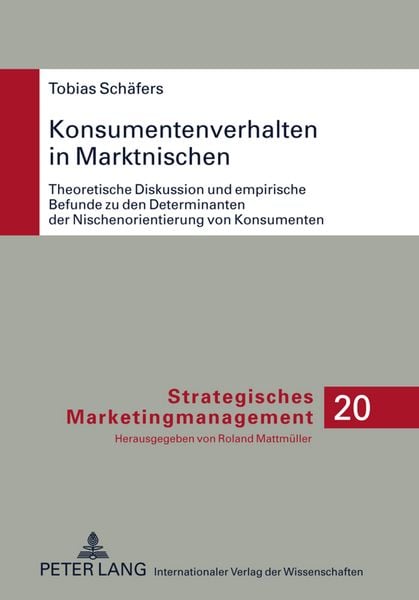 Produktbild: Konsumentenverhalten in Marktnischen