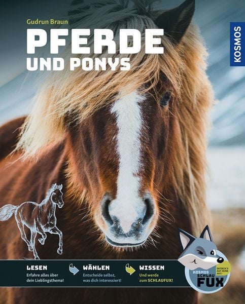 Kosmos SchlauFUX - Pferde und Ponys, Gebundene Ausgabe von Gudrun Braun, Franckh-Kosmos, 978-3-440-17812-6