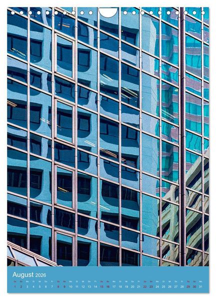Produktbild: Architektur im Spiegelbild (Wandkalender 2026 DIN A4 hoch), CALVENDO Monatskalender