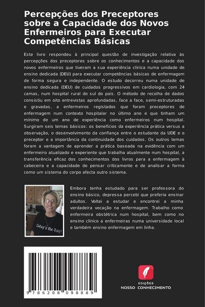 Produktbild: Percep&ccedil;&otilde;es dos Preceptores sobre a Capacidade dos Novos Enfermeiros para Executar Compet&ecirc;ncias B&aacute;sicas