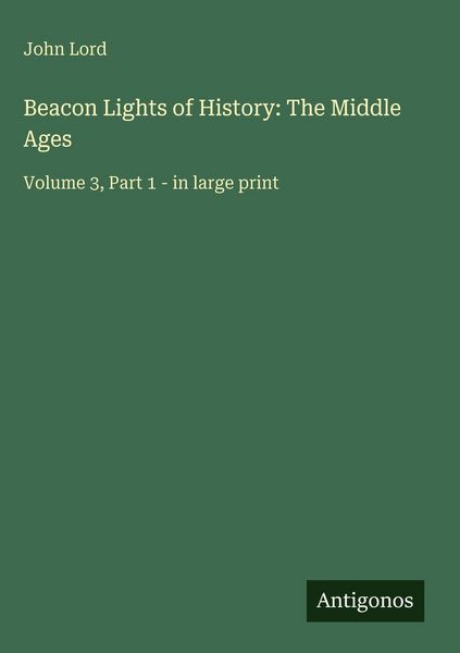 Produktbild: Beacon Lights of History: The Middle Ages