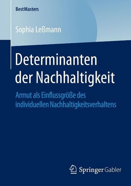 Produktbild: Determinanten der Nachhaltigkeit