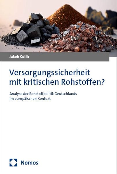 Produktbild: Versorgungssicherheit mit kritischen Rohstoffen?