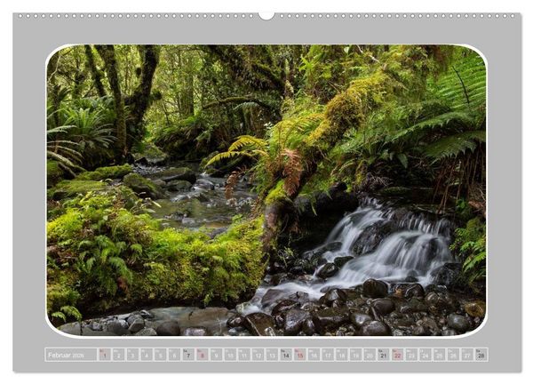 Produktbild: Neuseeland - Die S&uuml;dinsel (Wandkalender 2026 DIN A2 quer), CALVENDO Monatskalender