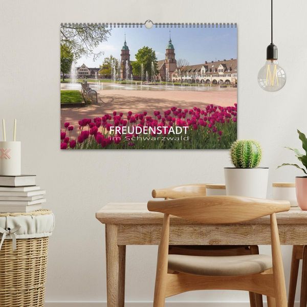 Produktbild: Freudenstadt im Schwarzwald - Wandkalender (Wandkalender 2026 DIN A3 quer), CALVENDO Monatskalender