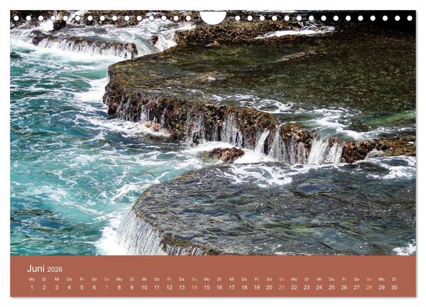Produktbild: ABC: Aruba - Bonaire - Cura&ccedil;ao (Wandkalender 2026 DIN A4 quer), CALVENDO Monatskalender