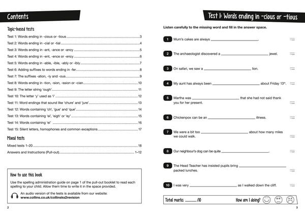 Produktbild: KS2 Spelling SATs Practice Question Book