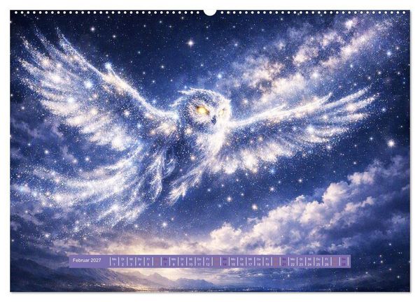 Produktbild: UNsichtbare Tiere - Eine poetische Sammlung aus Licht, Nebel und Fantasie (hochwertiger Premium Wandkalender 2027 DIN A2 quer), Kunstdruck in Hochglanz