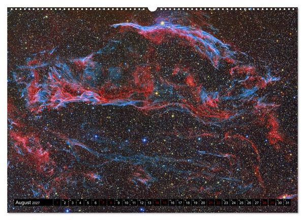 Produktbild: Galaktische Nebel (Wandkalender 2027 DIN A2 quer), CALVENDO Monatskalender