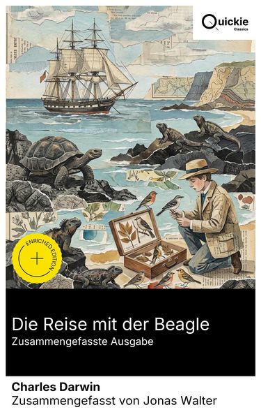 Produktbild: Die Reise mit der Beagle (Zusammengefasste Ausgabe)